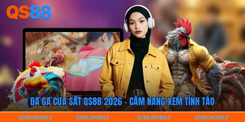 Đá gà cựa sắt Qs88 2026 - Cẩm nang xem tỉnh táo