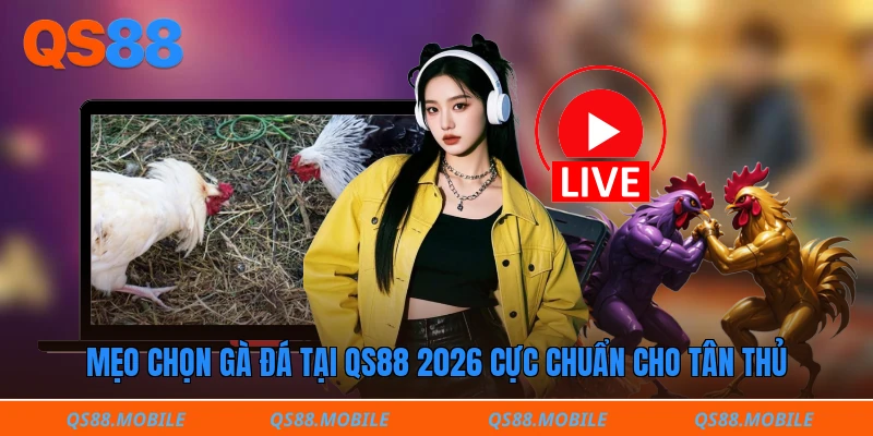 Mẹo chọn gà đá tại qs88 2026 cực chuẩn cho tân thủ